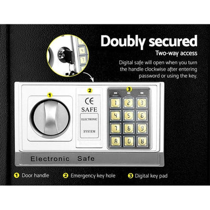 UL-TECH Security Safe Box 8.5L Primespot