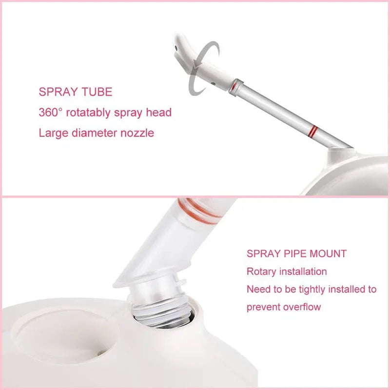 Facial Steamer Spraying Machine Ionic Advanced Ozone Steaming Skin Care for Salon Spa and Home to Face Moisturizing Cleaning