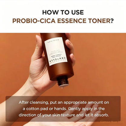 Korean Centella Probio-Cica Essense Toner, Hyaluronic Acid Facial Moisturizing Toner Nourishing Barrier Toner Face Care Products