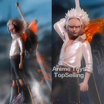 16cm Anime One Piece Figure Seraphim Dracule Mihawk Action Figure PVC Collection Model Toys Gifts