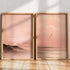 Japandi Wall Art Scandinavian Sunset Print