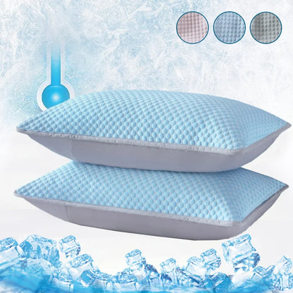 Summer Cooling Pillowcase – Ice Cool Washable Cover 48x74cm