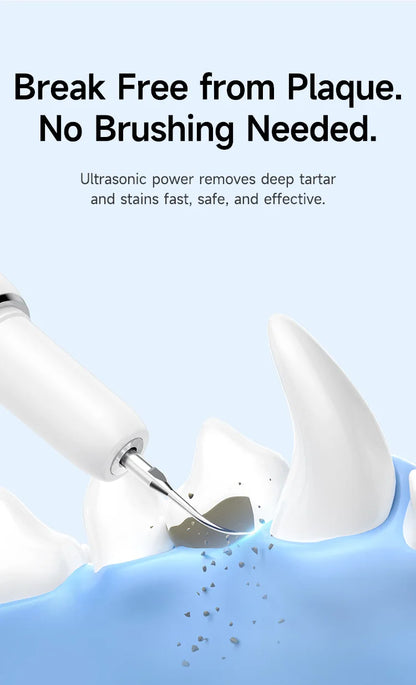 Dog Teeth Cleaning Kit Pet Ultrasonic Canine Plaque Remover