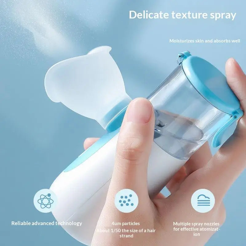 Mini Humidifier Facial Steamer Device Beauty Spray Hydrating Apparatus Cold Spray Apparatus Nano Spray Skin Care