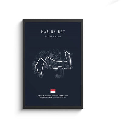 F1 Imola Wall Art Canvas Painting – Nordic Motorsport Poster