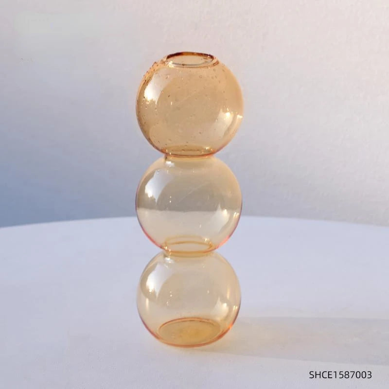 Nordic Glass Vase Modern Home Decor