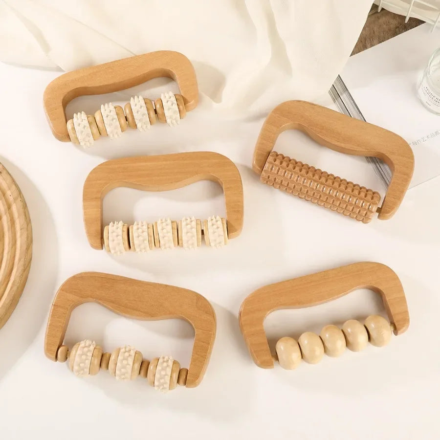 Handheld Manual Massage Tool - Ergonomic Portable Everyday Body Care Device, Easy Grip Design with Multiple Styles Available