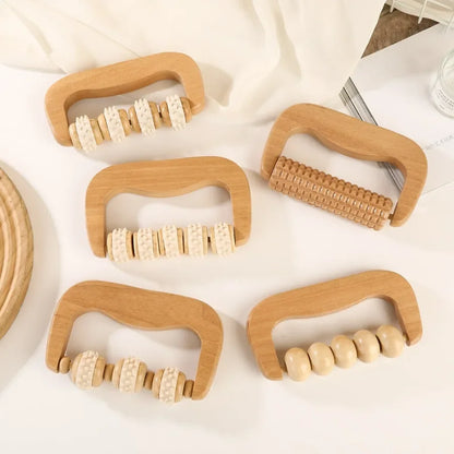 Handheld Manual Massage Tool - Ergonomic Portable Everyday Body Care Device, Easy Grip Design with Multiple Styles Available