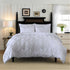 Cotton Bedding Set Elegant Comfort Pinch Pleated Pintuck 