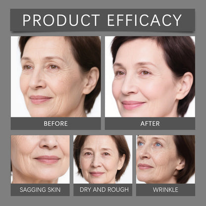 Facial essence serum gently cares for the facial contours, improves skin quality and makes the skin smooth and delicate.
