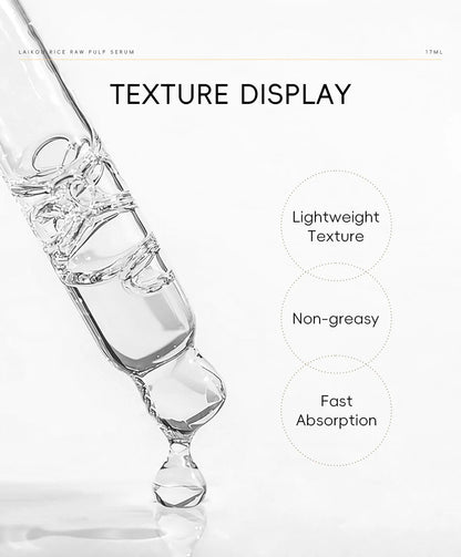 17ml White Rice Essences Skin Care Hydrating Face Serums Deeply Moisturizing Face Serums for Woman