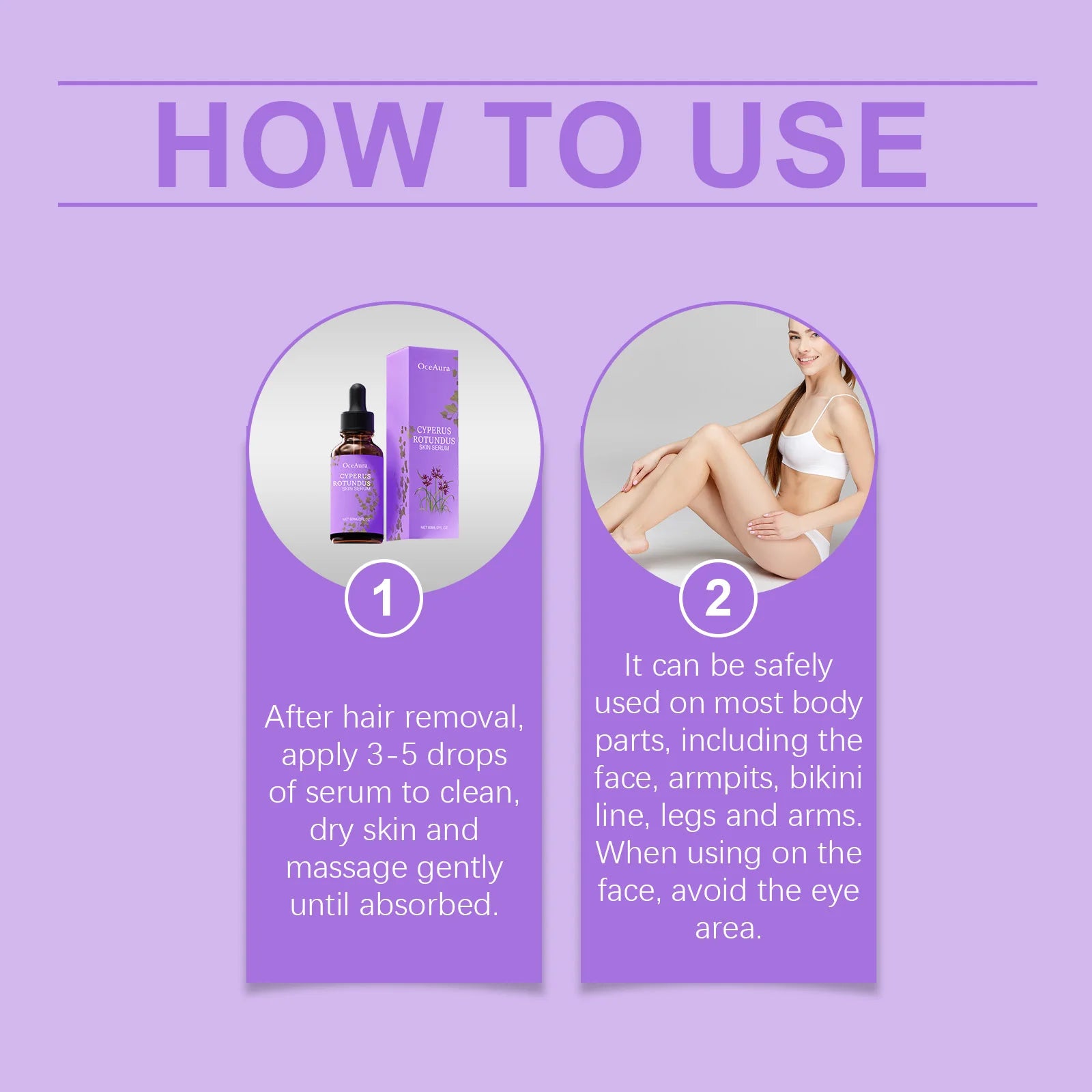 Depilatory Essence: Gentle Care, Refreshing, No Black Spots Left, Daily Skin Cleansing and Depilatory Care Essence Liquid