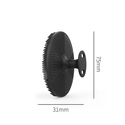 Silicone Facial Cleansing Brush Mini Facial Deep Cleansing Shaving Massage Facial Brush Face Washing Brush Men and women