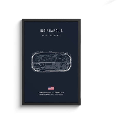 F1 Imola Wall Art Canvas Painting – Nordic Motorsport Poster