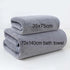 Coral Fleece Thickened Towel and Bath Towel Set,
