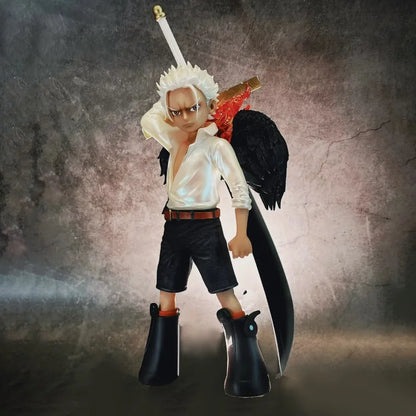 16cm Anime One Piece Figure Seraphim Dracule Mihawk Action Figure PVC Collection Model Toys Gifts