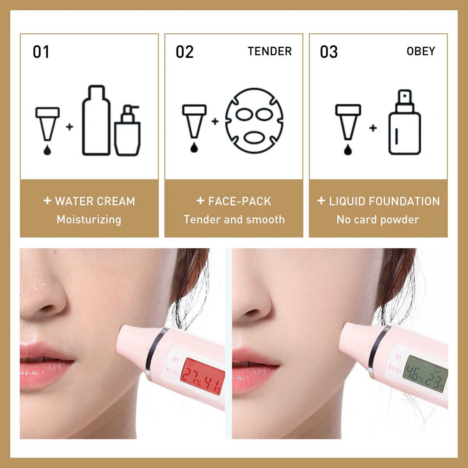 150ml Rice Toner Moisturizing Firming Skin Soothing Repairing Skin Barrier Nicotinamide Brightening Rice Facial Toner Skin Care