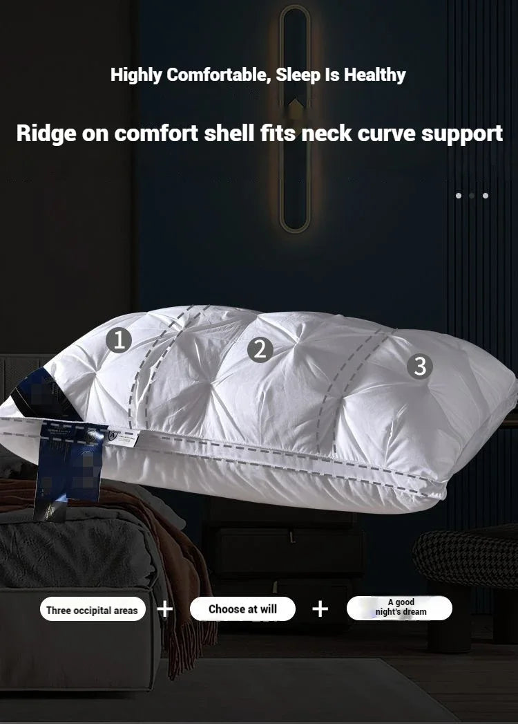 Comfortable Pillows for Sleeping 5-star Hotel Pillow Three