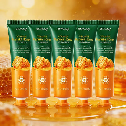 3/5pcs BIOAQUA Honey Hand Cream Moisturizing Whitening Hands Anti-aging Nourishing Hydrating Hands Skin Care Products