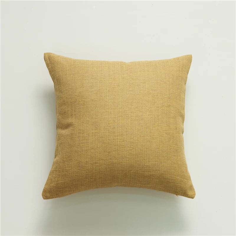 Pillow Cover Linen Pillow Case For Living Room Sofa Decorative Pillows With Tassel Farmhouse Home Decor Housse De Coussin