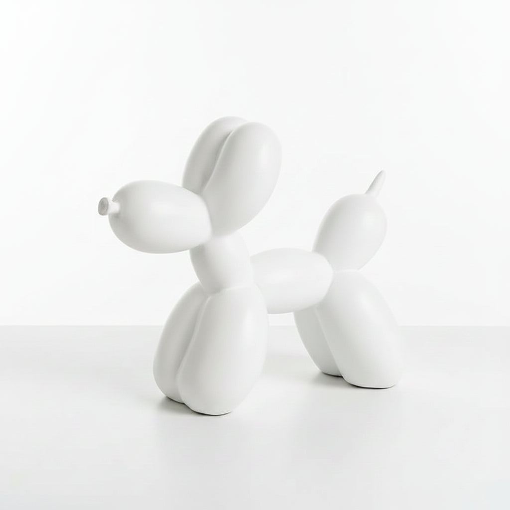 Nordic Dog Figurine Decorative Animal Sculpture
