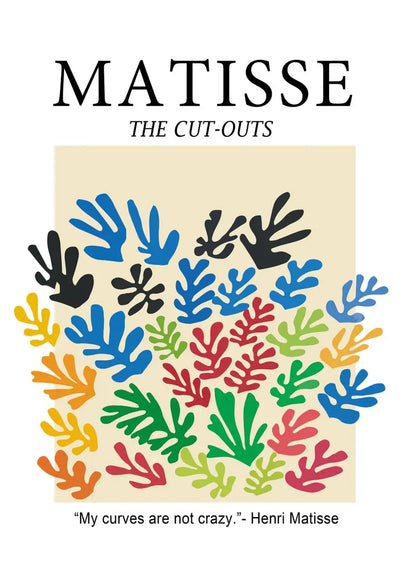 Matisse Poster Nordic Abstract Wall Art Print