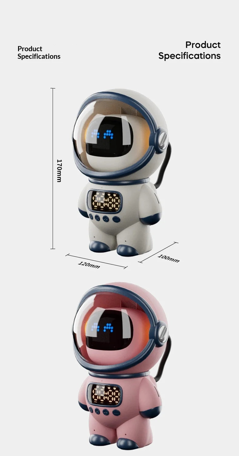 Ai Chat Robot 6 Ai Models Wifi Bluetooth Dual Mode Desktop Companion Night Light Clock Alarm Intelligent Office Assistance
