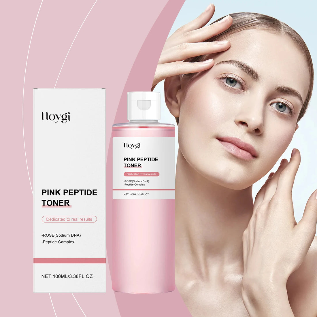 Rose Moisturizing Toner Cleanses, Moisturizes, Hydrates, Refines Pores, and Nourishes Skin Facial Toner