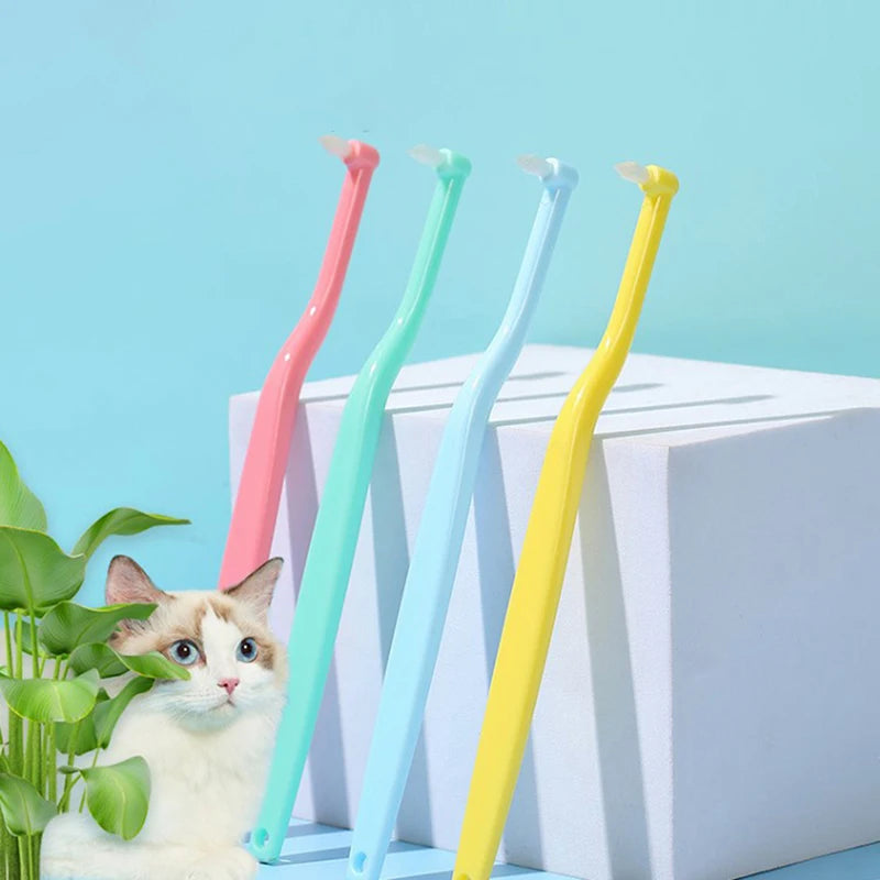 Dog Toothbrush Dog Teeth Cleaning Small Head Brush f