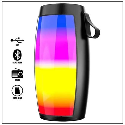 1202 Portable Wireless Bluetooth Speaker - Heavy Bass Subwoofer, High Volume for Outdoor Adventures &amp; Home Use