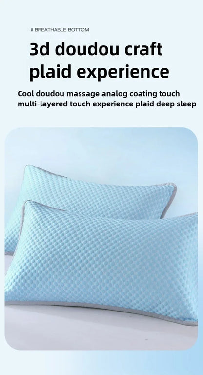 Summer Cooling Pillowcase – Ice Cool Washable Cover 48x74cm