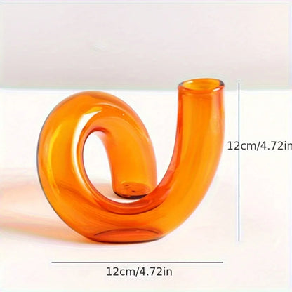 Nordic Irregular Glass Vase Home Decor