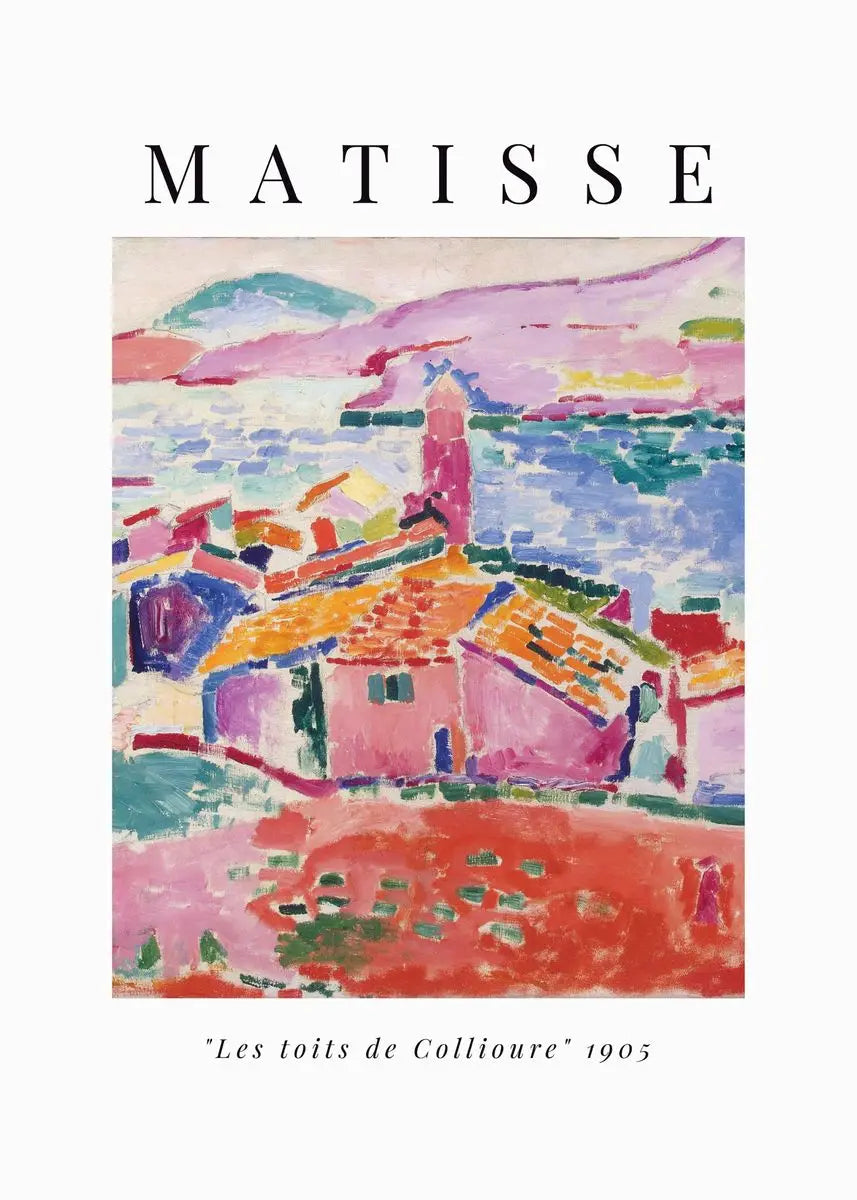 Matisse Poster Nordic Abstract Wall Art Print