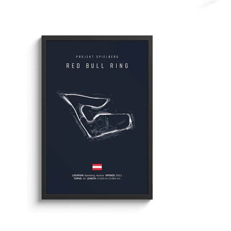F1 Imola Wall Art Canvas Painting – Nordic Motorsport Poster