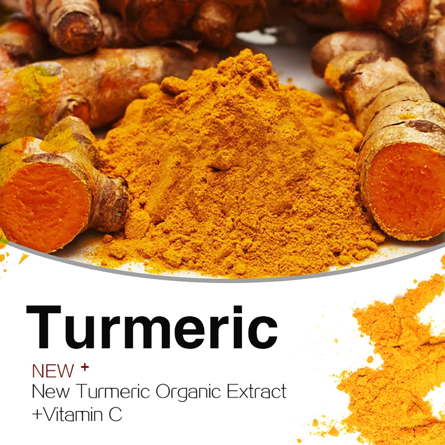 AILKE Organic Turmeric Toner for Face, Removal Acne, Pimples, Spots, Moisturizing, Brightening, Smooths Skin, Parabens Free
