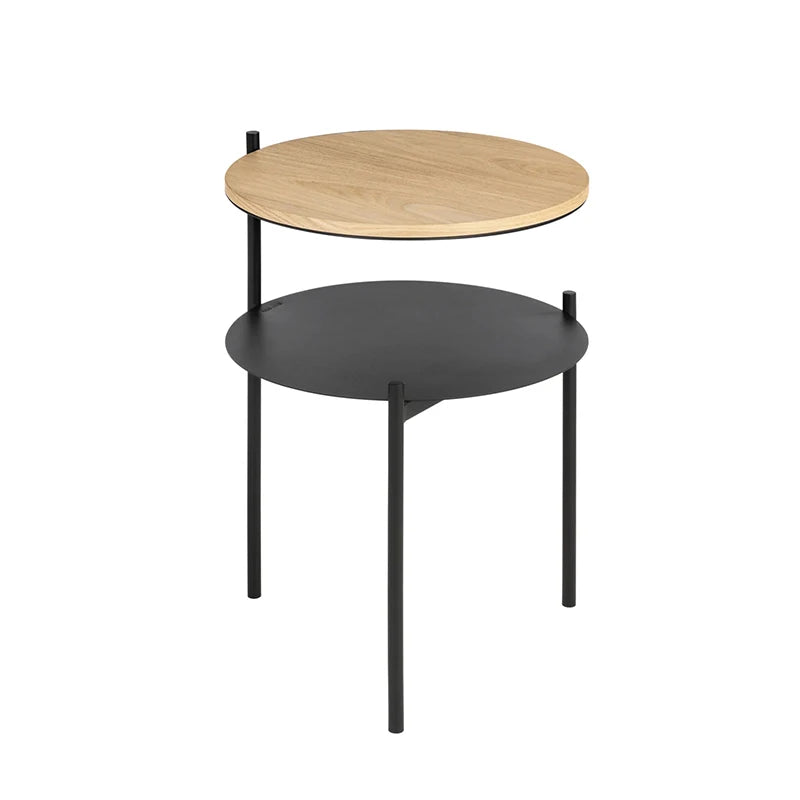 Minimalist Sofa Side Table Double-Layer Living Room Tea 
