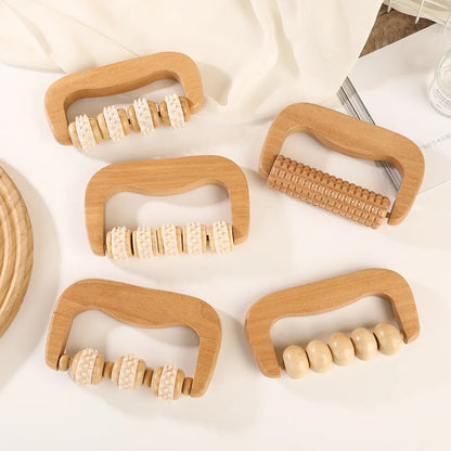 Handheld Manual Massage Tool - Ergonomic Portable Everyday Body Care Device, Easy Grip Design with Multiple Styles Available