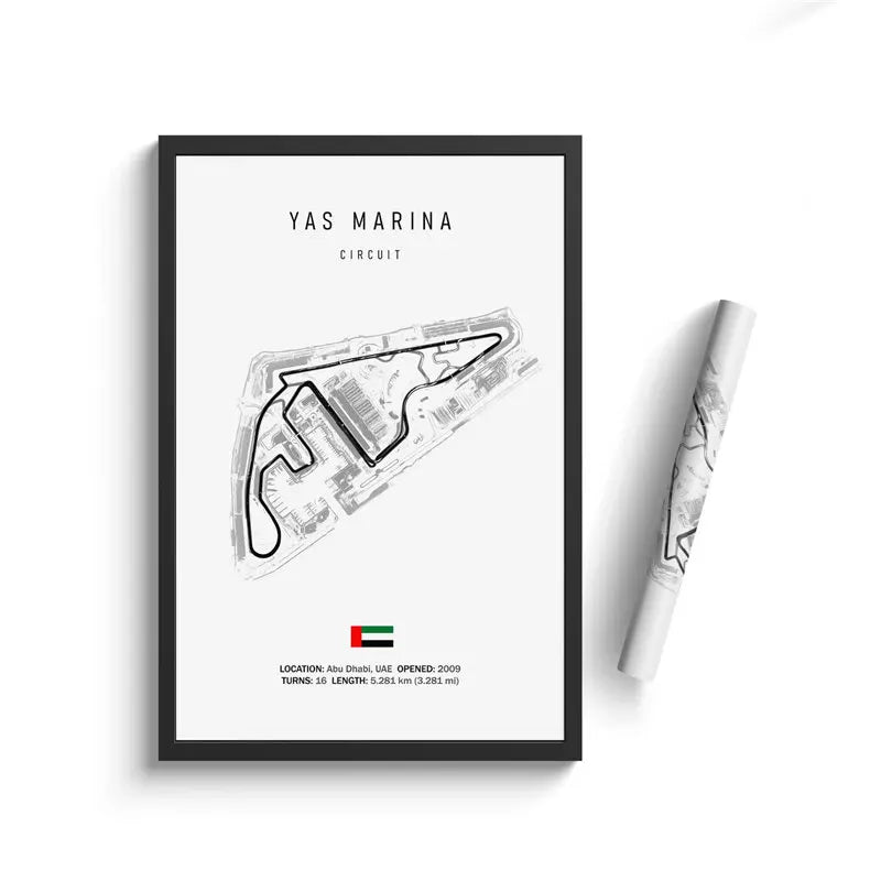 F1 Imola Wall Art Canvas Painting – Nordic Motorsport Poster