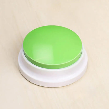 Pet Toy for Cats Dogs Pet Toy with Sound Dog Training Voice Recording Button Pet Communication Buzzer Second Playback for Cats