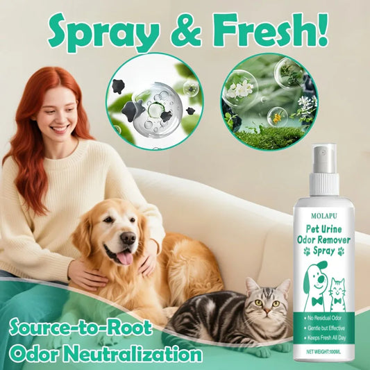 Pet Urine Stain Deodorizer Spray - Effective Odor Remove