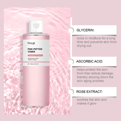 Rose Moisturizing Toner Cleanses, Moisturizes, Hydrates, Refines Pores, and Nourishes Skin Facial Toner