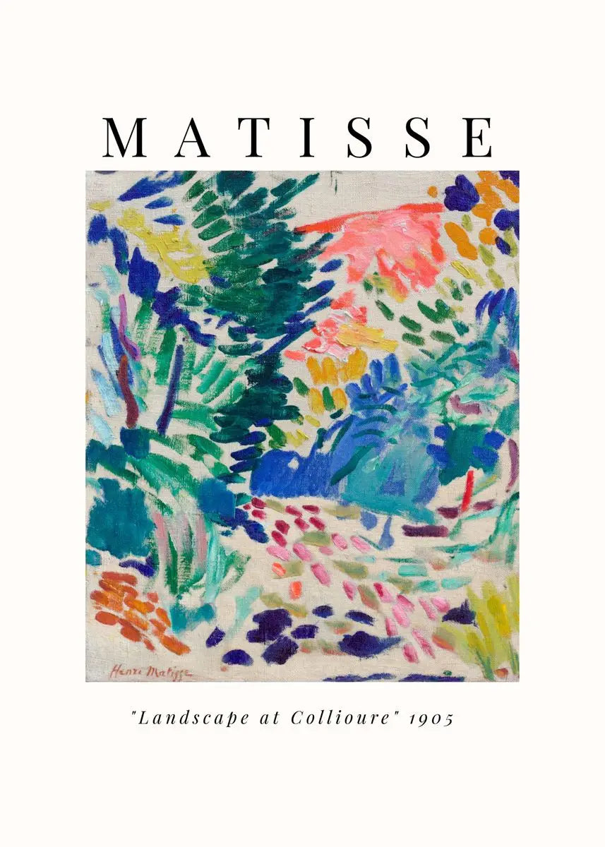 Matisse Poster Nordic Abstract Wall Art Print