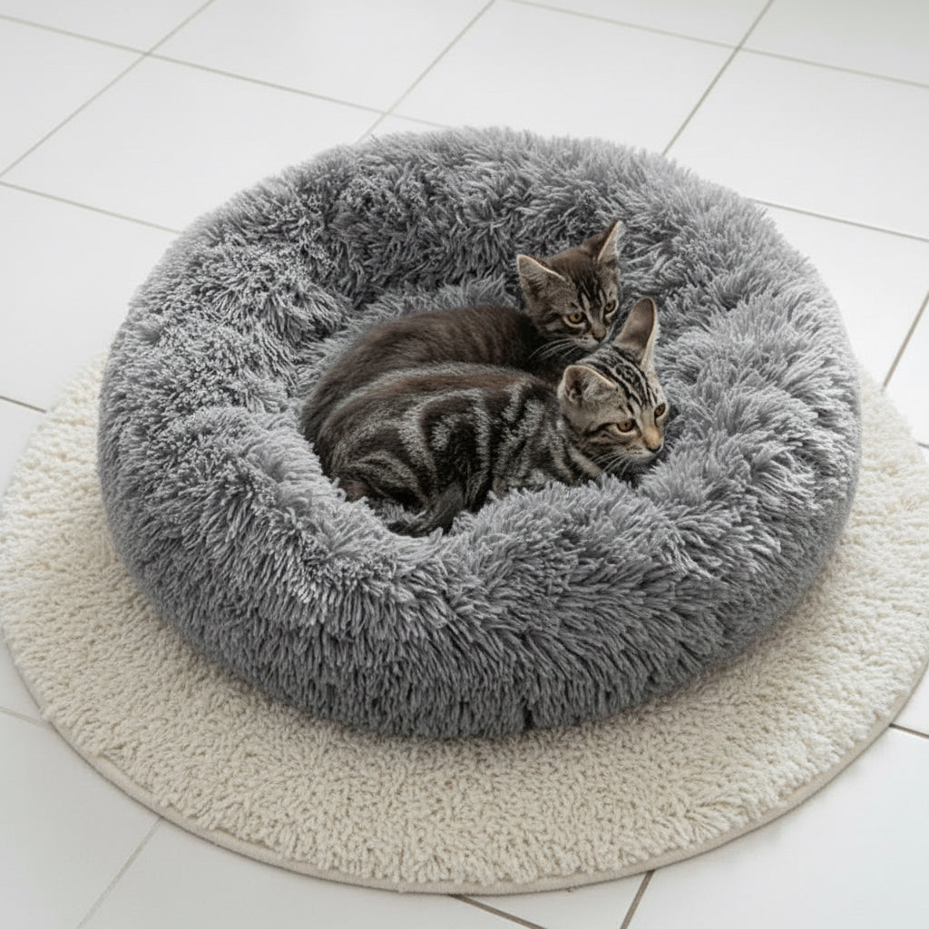 Anti-stress Pet Bed Bepess InnovaGoods Ø 60 cm Primespot