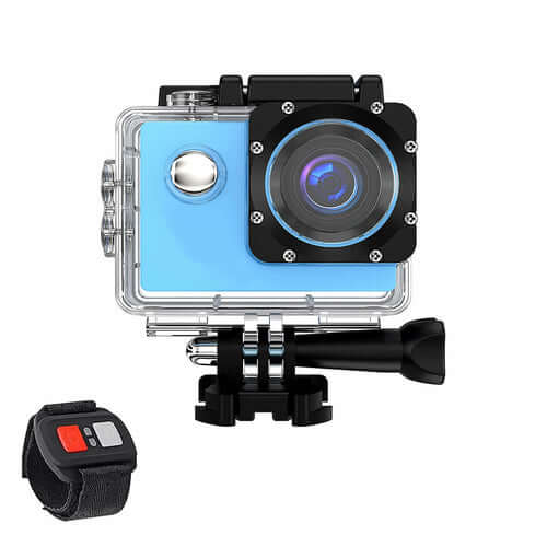 4K waterproof action camera + RF Remote And Accessories