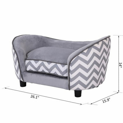 PawHut Pet Soft Warm Sofa Elevated Dog Puppy Sleeping Bed Bed Raised - Primespot